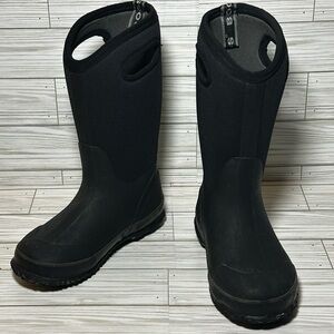 BOGS Classic High Waterproof Insulated Snow Boots Youth Size 2 Black -30°F